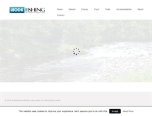 Tablet Screenshot of ibookfishing.co.uk